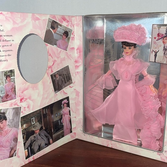 1995 Barbie as Eliza Doolittle in My Fair Lady NIB Mint Condition - Picture 2 of 10